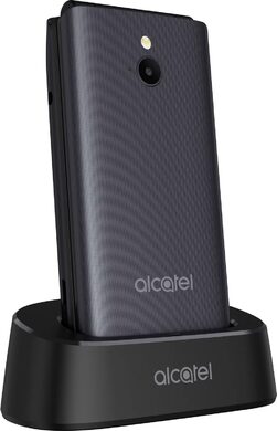 Alcatel 3082 harmaa etupuolella vasen puoli dock